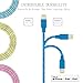 iPhone Charger Lightning Cable 3Pack Color Kawaii Nylon Braided Apple MFi Certified Fast Charging Cords for iPhones 14 13 12 11 X SE Pro Max Xr Xs 8 7 6 S 5 Plus