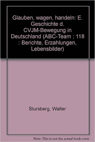 Glauben Wagen Handeln E Geschichte D Cvjm Bewegung In