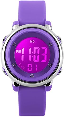 Girls Watches Kids Digital Sport Waterproof Outdoor Stopwatch LED Luminescent Wrist Watches