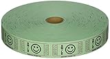 2000 Green Smile Single Roll Consecutively Numbered