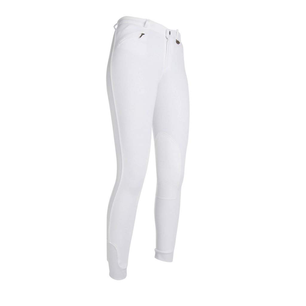 HKM Women's Penny Easy Riding Breeches, Womens, Reithose Penny Easy, White, 44 (EU)