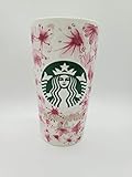 Starbucks 12oz Pink Flower Washington D.C. Double