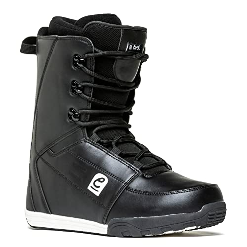 Evol Logo Snowboard Boots Mens Sz 13 Black Pricepulse