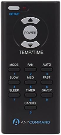 Anycommand Acr01 Universal Ac Remote Control For Window Air Conditioners Black