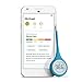 Kinsa Smart Thermometer for Fever - Digital Medical Baby, Kid and Adult Termometro - Accurate, Fast, FDA Cleared Thermometer for Oral, Armpit or Rectal Temperature Reading - QuickCare