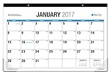 Blue Sky 2017 Monthly Desk Pad Calendar, 17