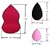 Essencell Cosmetic Pro Makeup Blender Sponges -3pc Pack (Big,Regular,Mini)- Easily Blend Liquid Foundation,Highlight and Contour-Flawless Sponge Applicator