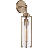 Nuvo Marina-1 Light Wall Sconce in Modern/Contemporary Style-4.75 Inches Wide by 17.25 Inches High-Burnished Brass Finish