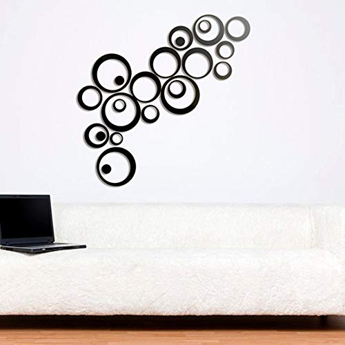 1 HOODDEAL+Acrylic+Mirror+Removable+Sticker