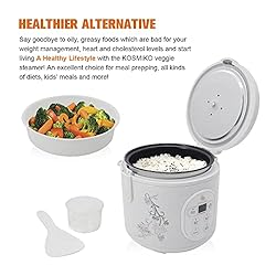 KOSMIKO Rice Cooker 4Cup Uncooked