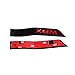 Fontic WRX MATTE BLACK for SUBARU/RED LETTER FENDER EMBLEMS - 2015+ WRX/STI