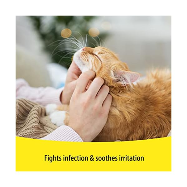 Vetzyme | Antibacterial Dog Ear Drops | Also Suitable for Cats & Small Pets | Fights Infection & Soothes Irritation (18…