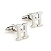 Initial Cufflinks (Alphabet Letter) by D'or Designs Top Quality Luxury Men's French Cuff Cuff Links