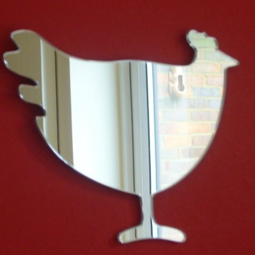 Super Cool Creations Hen Chicken Mirror - 60cm x 42cm