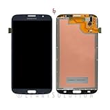 ePartSolution-Samsung Galaxy Mega 6.3 i527 i9200 i9205 LCD Touch Screen Digitizer Assembly Blue Replacement Part USA Seller
