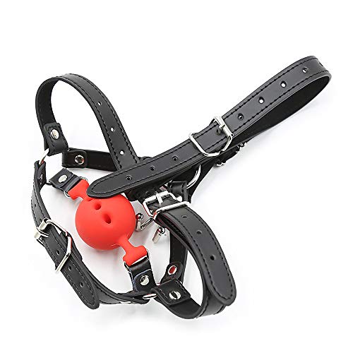 6 daogong+Silicone+Objects+Leather+Harness