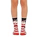 TeeHee Christmas Holiday 12-Pack Gift Socks for Women with Gift Box (Holiday-D)