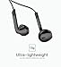 in Ear Earbuds Mic, Langsdom E6 Stereo Bass Earphones,Noise Reduction Headphones Compatible LG,Google,Samsung,iPod, iPad(Black Case,3.5mm Jack)thumb 2