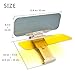 CYzuantan Anti-glare Visor,Car Anti-glare,Car Sun Visor,Car Visor Mirror Light,Anti-glare Sun Visor,Shield for Driving Goggles, 2 in 1 Anti-glare Sun Visor Mirrors,Car Sun Visor Extension
