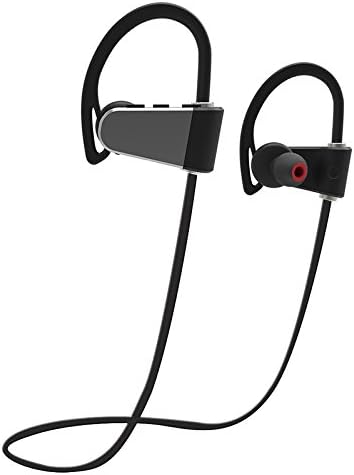 Best Bluetooth Headphones, Best Wireless Sports Earphones w/ Mic IPX7 Waterproof HD Stereo In Ear Earbuds for Gym 12 Hour Play Talk 320 Hours Standby Battery 50ft Range Noise Cancelling 2018 Release