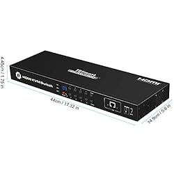 TESmart 8 Port HDMI KVM Switch 4K @ 30Hz with