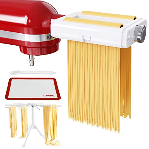 Pasta Maker Machine, Ohuhu 3IN1 Pasta Maker Attachment Accessories