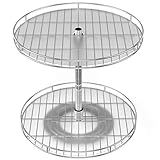 2 Tier Lazy Susan Large Shelf for Kitchen 13