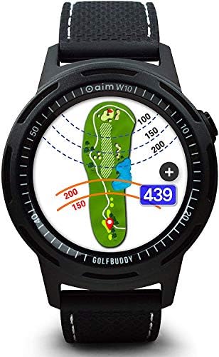Golf Buddy Aim W10 GPS Watch Aim W10 | Golf Most Advanced Smart GPS Watch | Full colour LCD display | Wireless Course Updates via Bluetooth with The Smartphone App Golf Buddy Aim W10 GPS Watch Aim W10 | Golf Most Advanced Smart GPS Watch | Full colour LCD display | Wireless Course Updates via Bluetooth with The Smartphone App