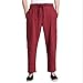ZooBoo Men's Martial Arts Pants Kung Fu Linen Trousers Tang Suit Pants