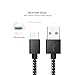 AOSOK USB Type C Cable, 3Pack 1ft(30cm) Short Nylon Braided [Fast Charger] Type C Charger for Samsung Galaxy Note 8, S8/S8+ Plus, ZTE Zmax Pro Z981, Google Pixel/Pixel XL, Nexus 6p, LG G6/V20 (3X1ft)