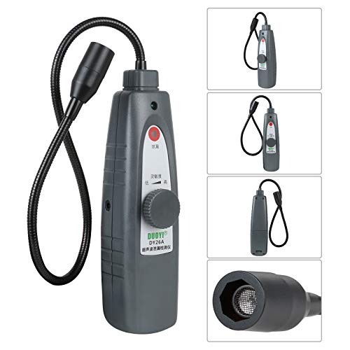 BELEY Ultrasonic Leak Detector, Air Water Fluid Pressure Vaccum System Leaks Tester with Headphone Accessory Kit for Detecting Leakage of Window Door Sealed Container
