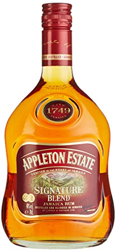 Appleton Estate Signature Blend Rum - Vollmundiger, honigfarbener Jamaica Rum, pur oder für Cocktails und Longdrinks - 1 x 0,7 l