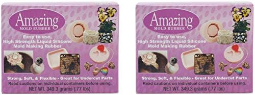 Alumilite Amazing Mold Rubber Kit, 0.77 oz. (ะขwo ะ ack)