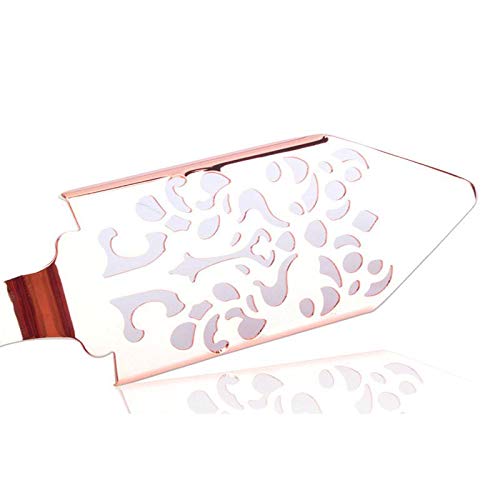 TEEPAO Absinthe Spoon, Original Gothic Absinthe Fountain Spoon Dripper for Absinthe Glasses Sugar Cube,Heat Resistance Stainless Steel Absinthe Spoon Cocktail Bar Scoop Filter Spoon(Rose Gold) - Thumbnail 2