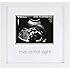 Pearhead Love at First Sight Sonogram Picture Frame, Gender Neutral Ultrasound Keepsake, Ideal Pregnancy Gift, Baby Shower an