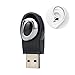 Mini Bluetooth Earbud Wireless, Smallest Bluetooth Wireless Mini Invisible Car Headset [Magnetic Charger] Single in Ear Bluetooth Earpiece with HD Mic(Black)