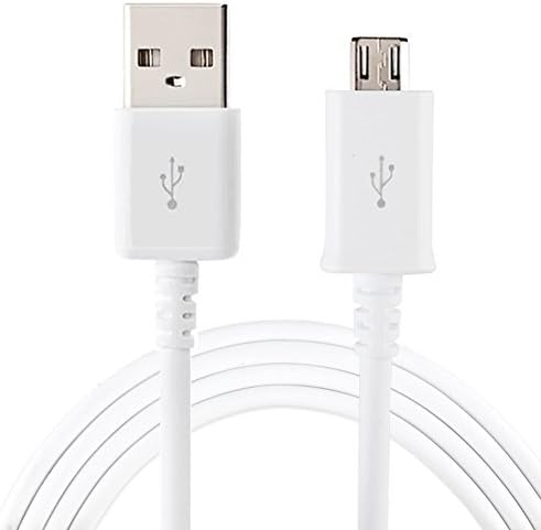 Micro USB Data&Charger Cable Cord for ATT Motorola RAZR2 V9 V9x, Moto X X1 1st Gen Generation White 3ft (E2B)