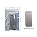QNINE 100 Pack Anti-Static Bags Set, Include 3 Different Type Reusable Bags and 100pcs Antistatic Labels, Suitable for Different Computer Accessories