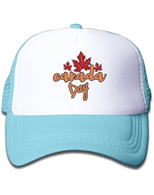 Canada Day Kids Fashion Style Adjustable Baseball Caps