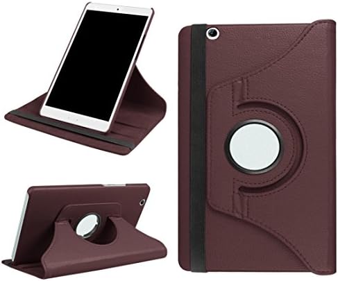 for HUAWEI MediaPad Case, Ounice Intelligent Sleep Case Folding Stand Painted Leather Case Cover for HUAWEI MediaPad M3 8.4 Inch (Brown)