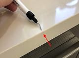 HIMG White Tones Quartz Worktop Repair Kit - White Stone Chip Repair view 6
