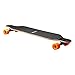 ENKEEO 41 Inch Drop-Through Longboard Skateboard Complete for Carving Downhill Cruising Freestyle Riding