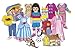Little Folk Visuals Pretty Pals Precut Flannel/Felt Board Figures, 17 Pieces Add-On Set