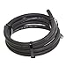 Extra Heavy Duty Zip Ties 26 Inch Long - 200 Lbs Strong UV Black Nylon Large Cable Wraps 50 Pack