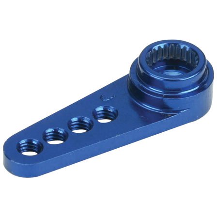 Dynamite 1/2 Machined Aluminum Servo Arm:SPK/J/A/KO Blue