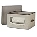 Household Essentials 547 Serving Piece Vision China Storage Box, Natural