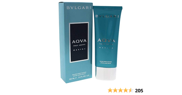 bvlgari aqva amara after shave balm