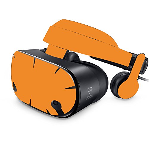 MightySkins Skin for Samsung Odyssey VR - Solid Orange | Protective, Durable, and Unique Vinyl Decal wrap Cover | Easy to Apply, Remove, and Change Styles | Made in The USA - Thumbnail 3