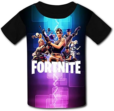 Custom Kids Fort-Night Game Tee Shirt T-Shirt for Children Boys Girls