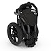 Clicgear Rovic Model RV1C Compact | 3-Wheel Golf Push Cart (Charcoal/Black)